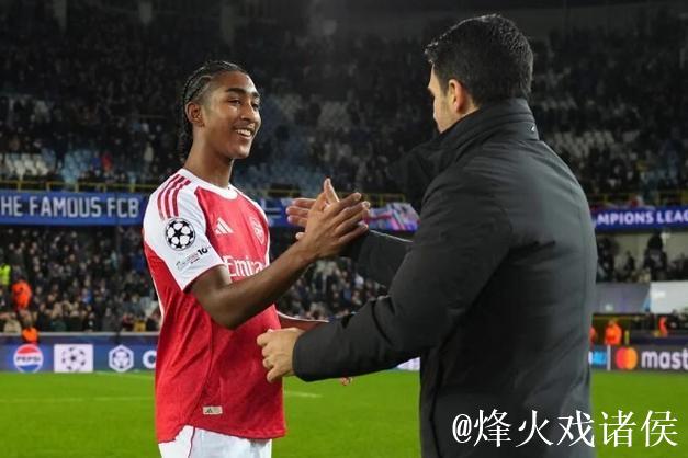 阿森纳小将萨蒙以16岁103天成为欧冠第六年轻记录保持者